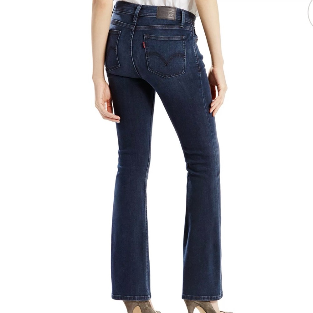 Levi's Dark Blue 529 Curvy Boot Cut Sz 10 Women's Jeans Modern Western